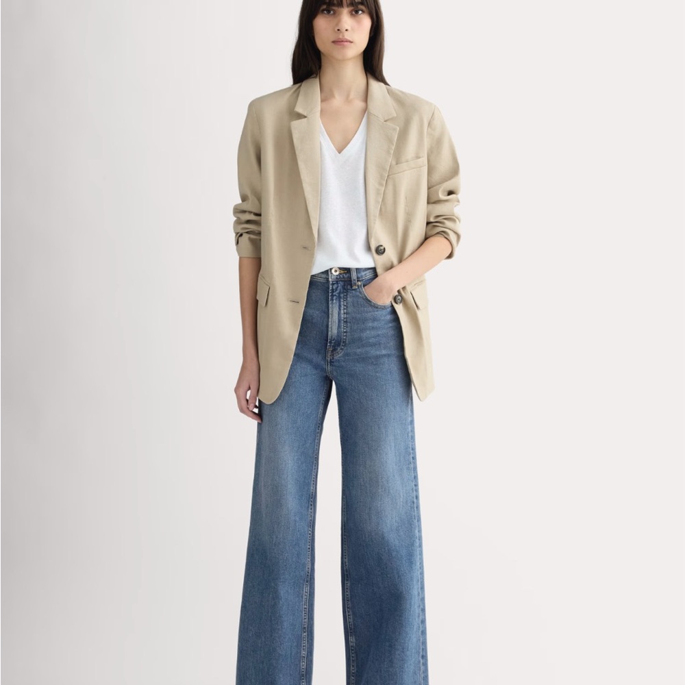 everlane way high sailor jeans